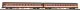 Piko 94503 N-2er Set Liegewg. RENFE V