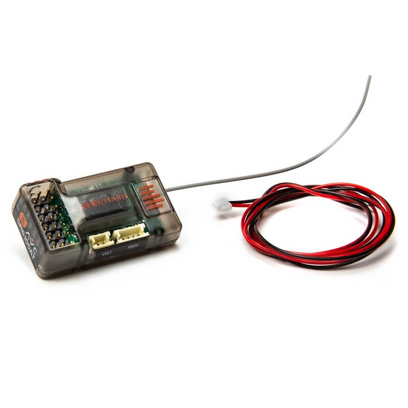 Spektrum SR6100AT 6 Channel AVC/Telemetry Surface Emfänger