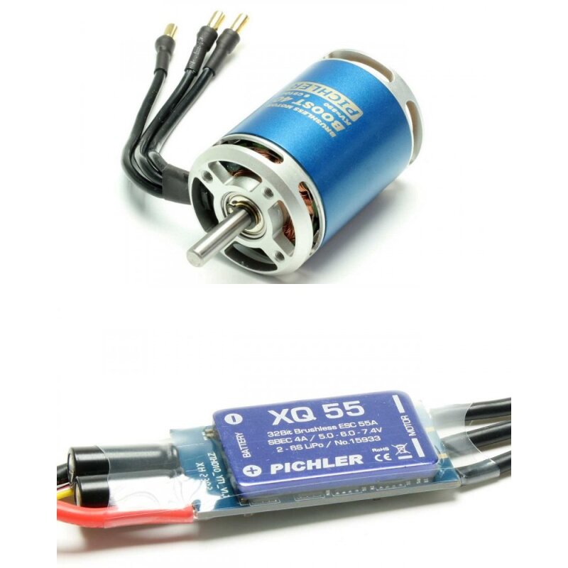 Pichler 17019 Combo V2 Brushless Motor BOOST 40 890KV +...