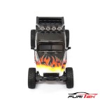 FX118 FURY Wagon RTR schwarz mit Flammen FURITEK Brushless 1/18 Crawler
