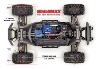 TRAXXAS MAXX 4x4 blau 1/10 Monster-Truck RTR