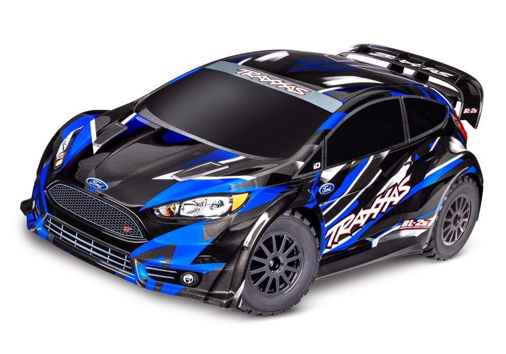 TRAXXAS Ford Fiesta ST 4x4 brushless BL-2S blau 1/10 Rally RTR