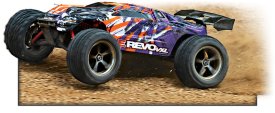 TRAXXAS E-Revo 4x4 VXL purple 1/16 Racing-Truck RTR