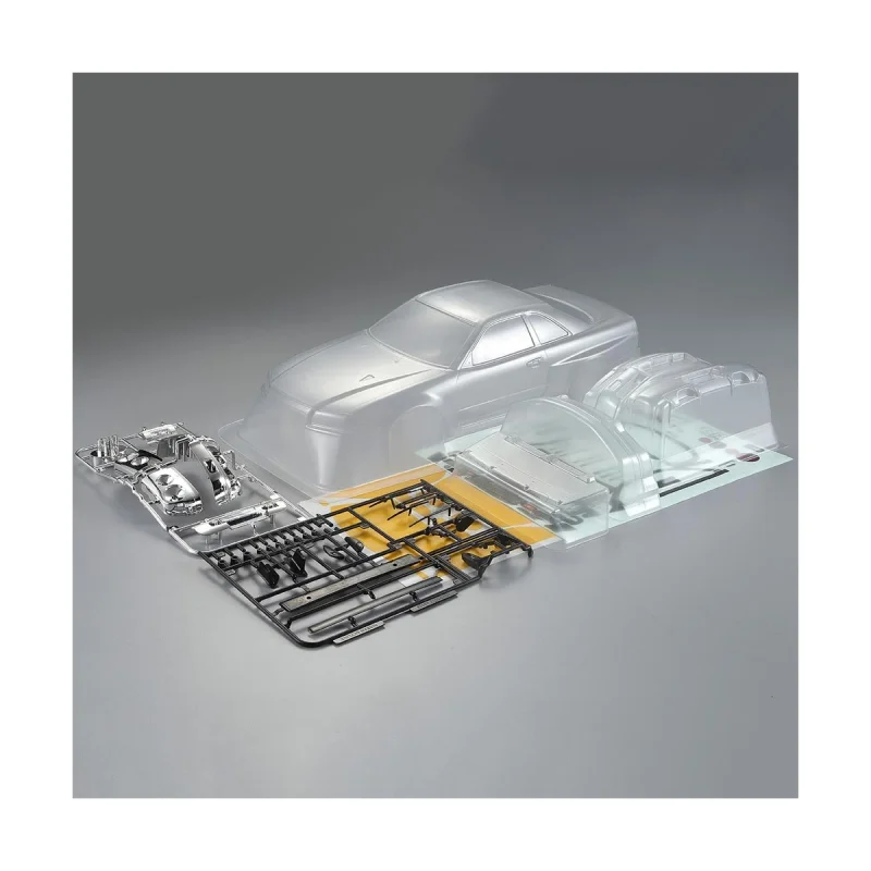 Killerbody Nissan Skyline R34 Clear Karo 1/10 48626