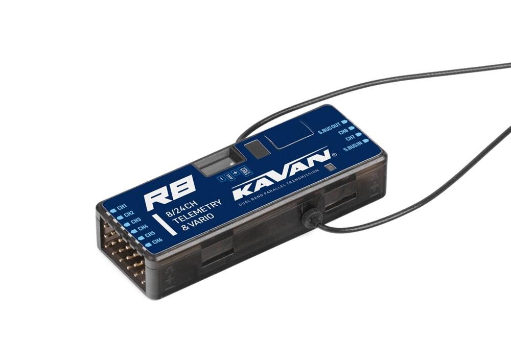 Empfänger KAVAN R8 8-Kanal mit Vario und S.BUS