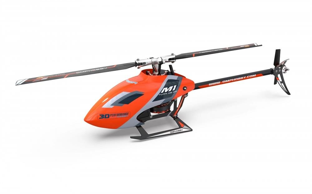 OMP M1 EVO Helikopter FBL 3D BNF - orange - 290mm
