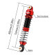 Injora 53mm Aluminium Stoßdämpfer rot für TRX-4M 4 St.
