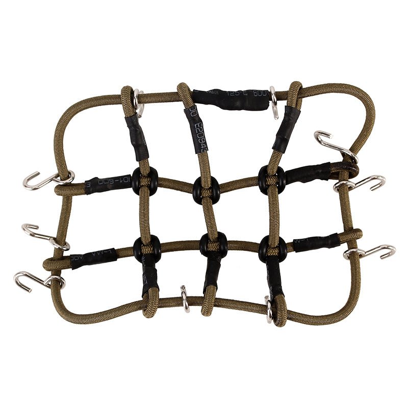 Injora Gepäcknetz - Spannnetz für 1:18 / 1:24  Crawler olive