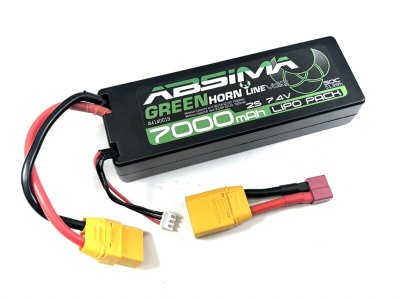 Absima Greenhorn V2 LiPo 7000mAh 2S 7,4V 50C XT90/T-Plug