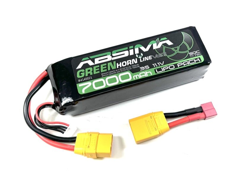 Absima Greenhorn V2 LiPo 7000mAh 3S 11,1V-50C XT90/T-Plug