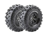 Louise Rowdy 1.9 supersoft Crawler Rad Felge schwarz 12mm...