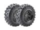 Louise Rowdy 1.9 supersoft Crawler Rad Felge schwarz 12mm hex 2 St.