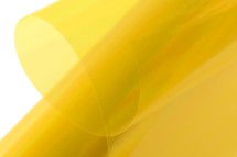 Bügelfolie transparent gelb (2 Meter) Kavan