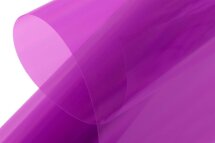 Bügelfolie transparent hellviolett (2 Meter) Kavan