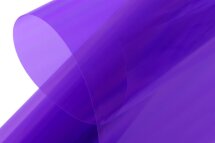 Bügelfolie transparent violett (2 Meter) Kavan