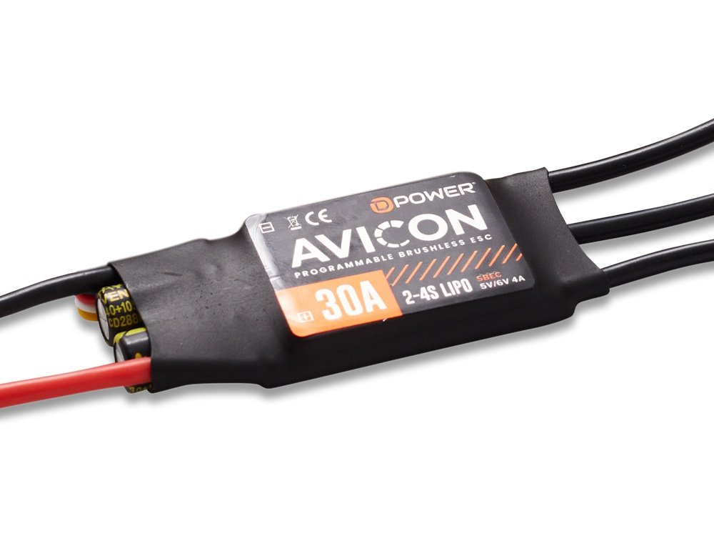 D-Power Avicon 30A S-BEC Brushless Regler BEC 5V/6V 4A