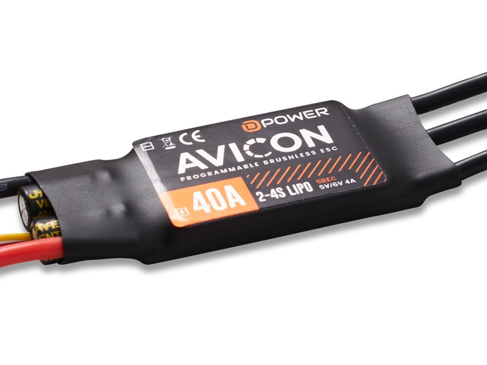 D-Power Avicon 40A S-BEC Brushless Regler BEC 5V/6V 4A