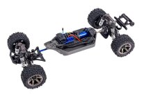 Traxxas Combo Rustler 4x4 VXL HD rot 1/10 RTR Brushless + Lipo + Lader