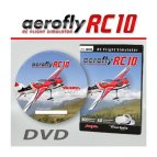 Ikarus aerofly RC10 Flugsimulator DVD Windows 10/11