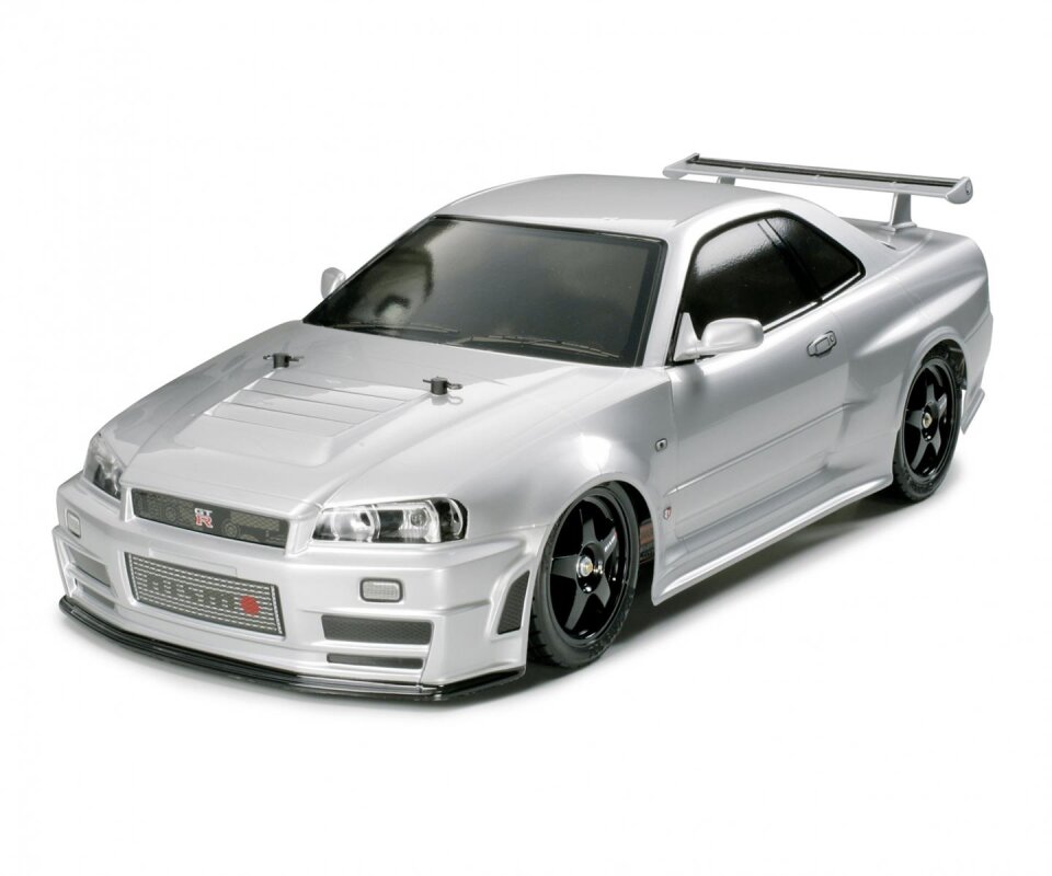 Tamiya Karosserie Satz NiSMO R34 GT-R Z-Tuned Street 1:10 Klar
