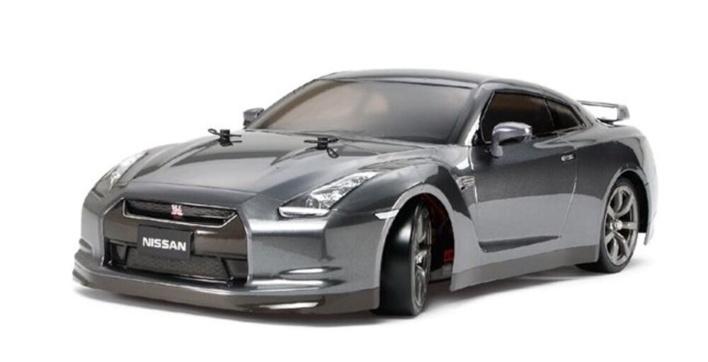 Tamiya Karosserie Satz Nissan GT-R Straßenversion 1:10 Klar