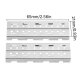 INJORA 65*21mm Metal Sandbleche für 1/18 1/24 RC Crawlers
