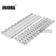 INJORA 2pcs 144*40mm Metal Sandblech for 1/10 RC Crawler