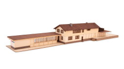 NOCH N 63005 Bahnhof &bdquo;Berg&uuml;n&ldquo; der RhB Rh&auml;tischen Bahn