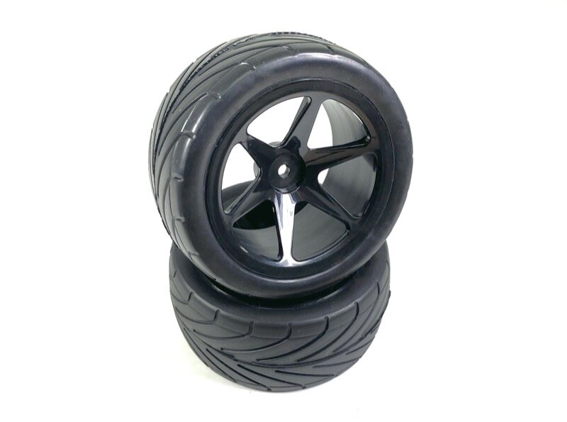 Absima 1:10 Buggy Räder 6 Speichen Onroad schwarz (2)