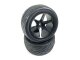 Absima 1:10 Buggy Räder 6 Speichen Onroad schwarz (2)
