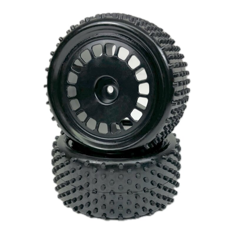 Absima 1:10 Buggy Räder "Mini Pin" vorne schwarz 12mm HEX (2)
