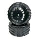 Absima 1:10 Buggy Räder "Mini Pin" vorne schwarz 12mm HEX (2)