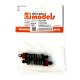 Df-Models 8054 Stoßdämpfer vorne (2) für DF-06 PRO Mini 1:18