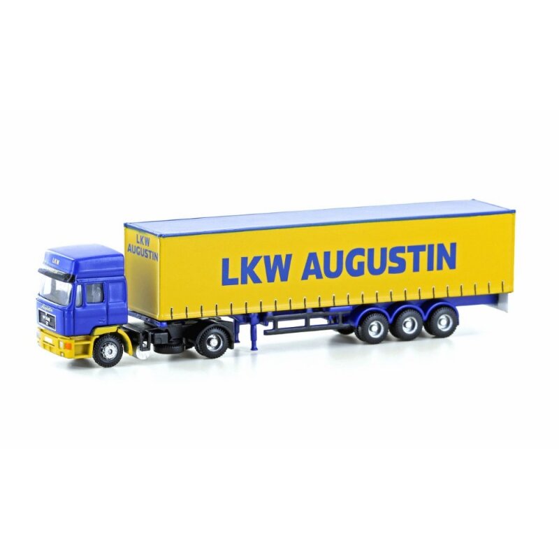 Minis LC40689 N MAN F90 Sattelzug LKW Augustin (AT)