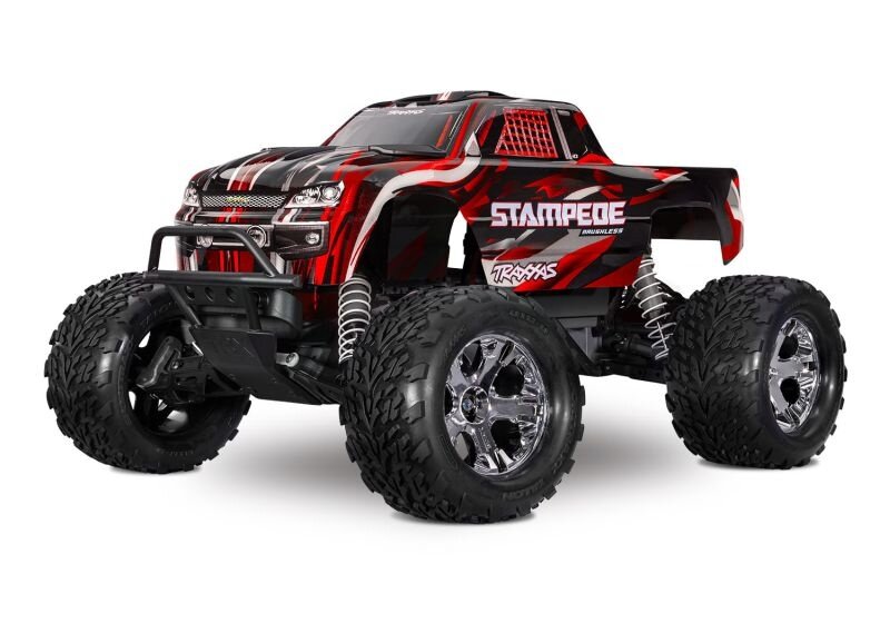 Stampede 2WD brushless 1/10 RTR TQ 2S rot HD TRAXXAS