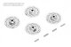 CARTEN Radmitnehmer 5mm (4) NBA253 für T410 / T410R / M-Chassis