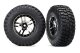 TRAXXAS Slash BFGoodrich S1 Reifen auf Felgen chrom/schwarz (2)  (TSM rated)