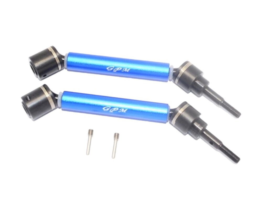 GPM-TXMS123F/RSAB Racing Stahl CVD Antriebswellen komplett blau