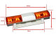 LED Warnlicht orange 1:10  für Crawler und Scaler