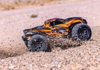 TRAXXAS MINI MAXX 1:16 4WD orange BL-2S Brushless, HD, mit Akku/Lader