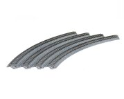Kato Spur N K20-132 Gleis gebogen R348mm 45° 4...