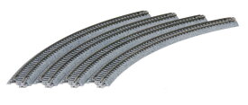 Kato Spur N K20-140 Gleis gebogen R381mm 30° 4 St.