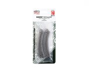 Kato N K20-174 Gleis gebogen R150mm 45° 4 Stück...