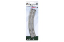 Kato Spur N K20-182 Doppelgleis gebogen R414/381mm 22,5°