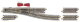 Kato Elektrische Weiche rechts R481mm 15° Spur N K20-221