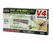 Kato Spur N K20-863 Gleis-Set V4 Ausweichgleis elektr....