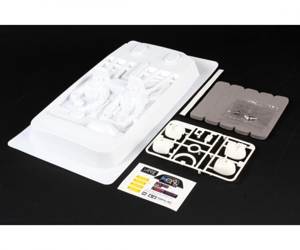 Tamiya 1:10 Rallye Cockpit-Set Linkslenker 300054491