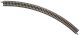 TOMIX 971856 N 2 Gleise gebogen 45° R 354 mm Holzschwellen