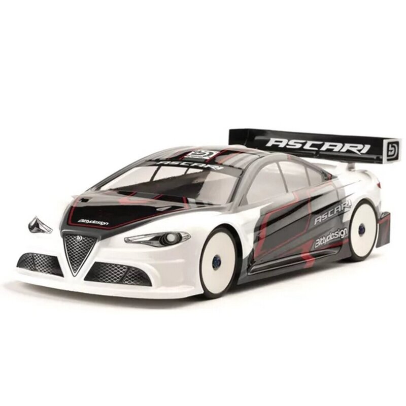 BittyDesign BD-TC-190ASC ASCARI 1:10 Karosserie klar TC 190mm, Leichtgewicht
