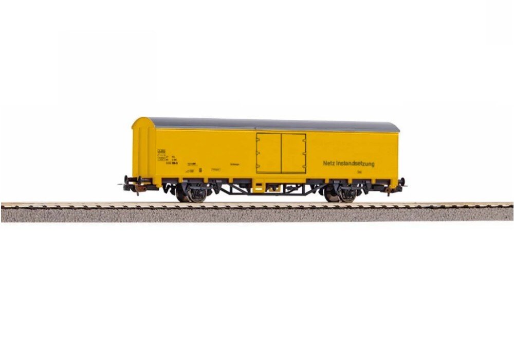 Piko H0 98549F2 Gedeckter Güterwgagen DB Netz VI, gelb, #2
